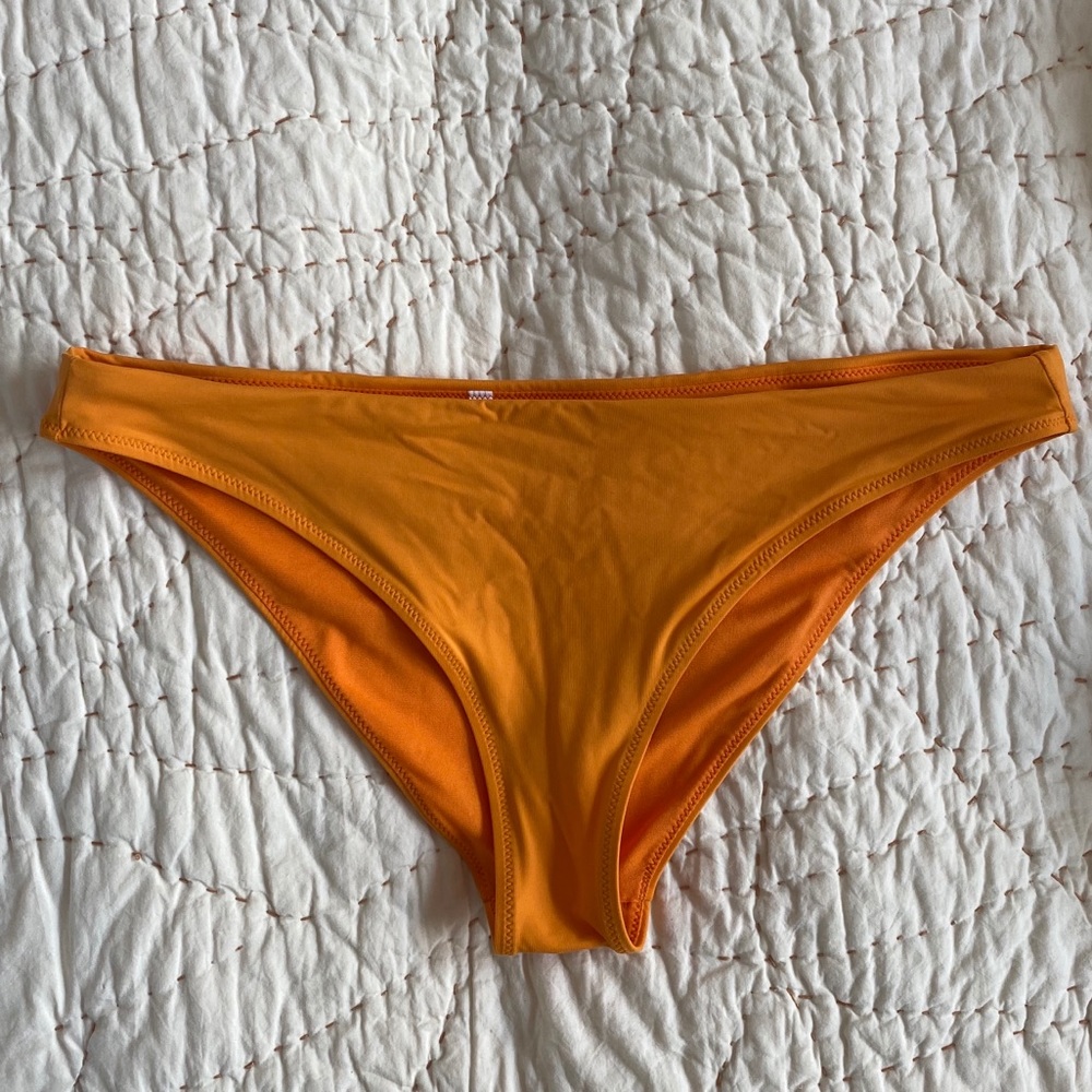 NWOT Monarch Orange Clean Low-Rise Bikini Bottom